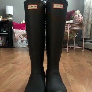 Hunter Boot Women’s Original Tall Adjustable Back